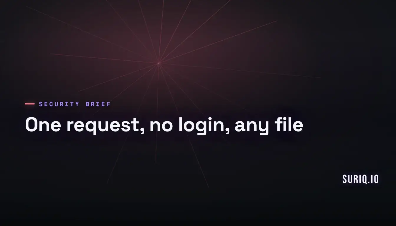 Heavy door left ajar with papers slipping out, illustrating the GitLab file-read flaw
