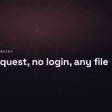 Heavy door left ajar with papers slipping out, illustrating the GitLab file-read flaw