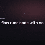 Overloaded build pipeline bursting through a server-room wall, illustrating GitLab's unauthenticated code-execution flaw