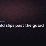One envelope slips through a gap in a row of filtering gates