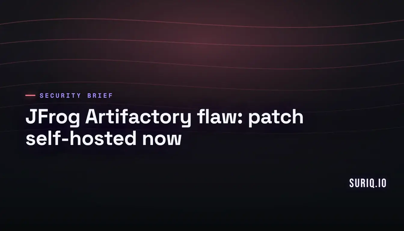 Container artifacts on repository shelves with one file slipping past a boundary line