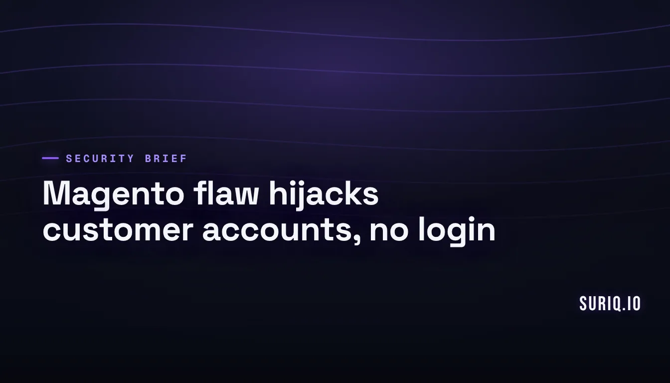 Magento, Adobe Commerce account takeover flaw (CVE-2026-71362)