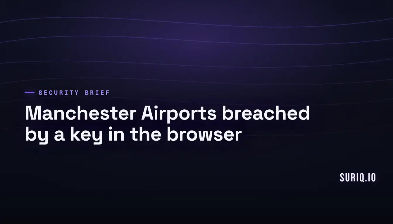 A key made of code exposed on a browser window while a locked server stands untouched behind it