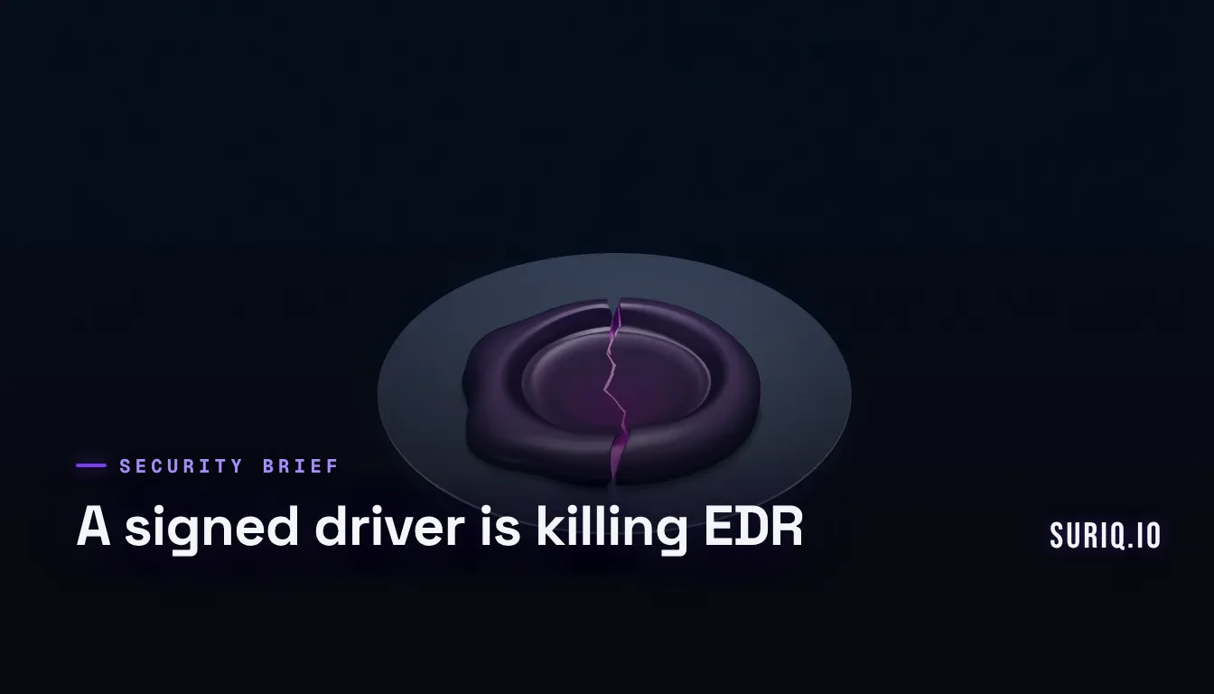 Signed kernel driver kills EDR: the GodDamn lesson