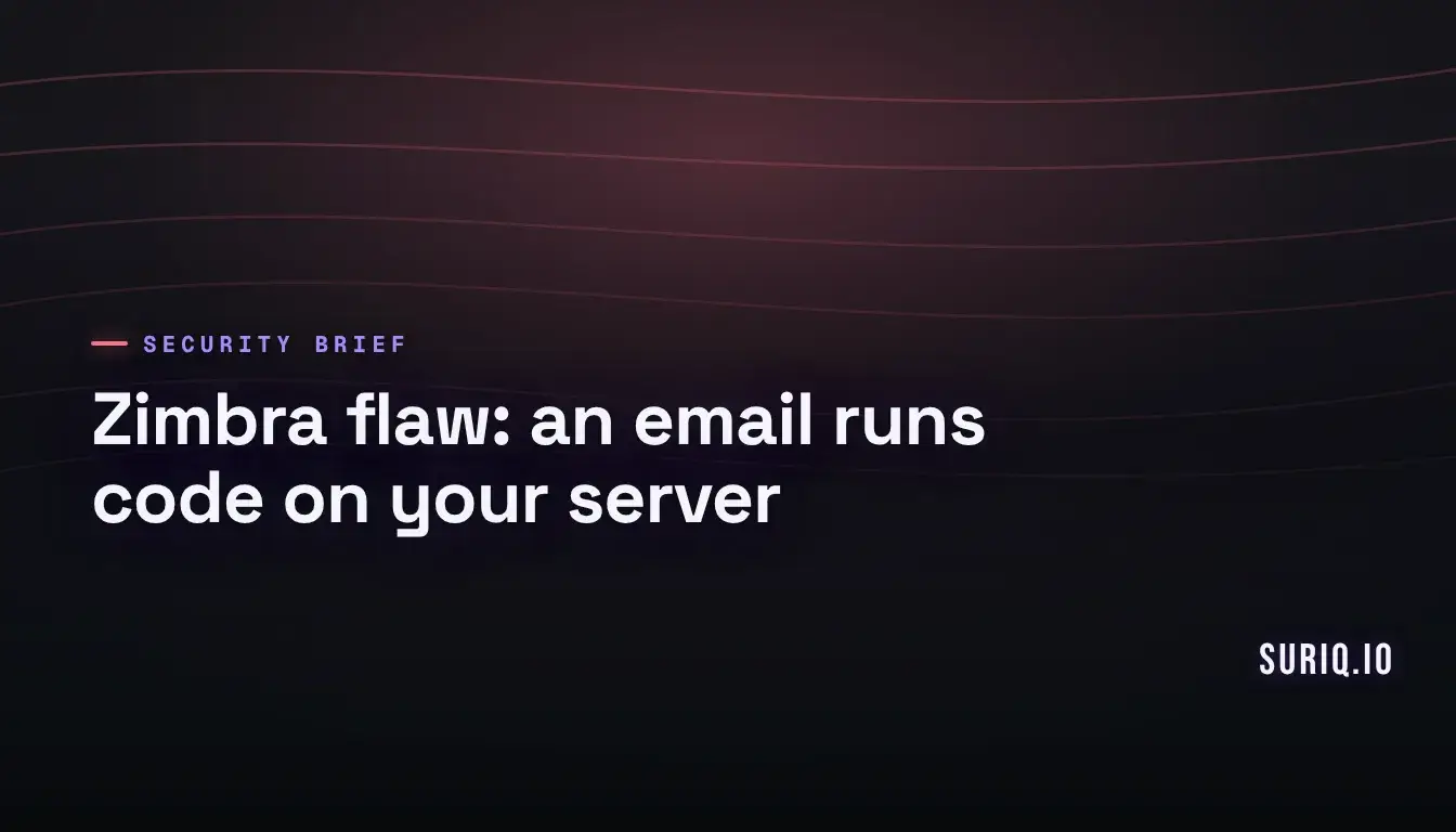 Translucent glass server node in upper frame with one glowing internal pathway
